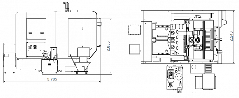 5-осевой обрабатывающий центр Conprofe MEV-500-5AXIS фото