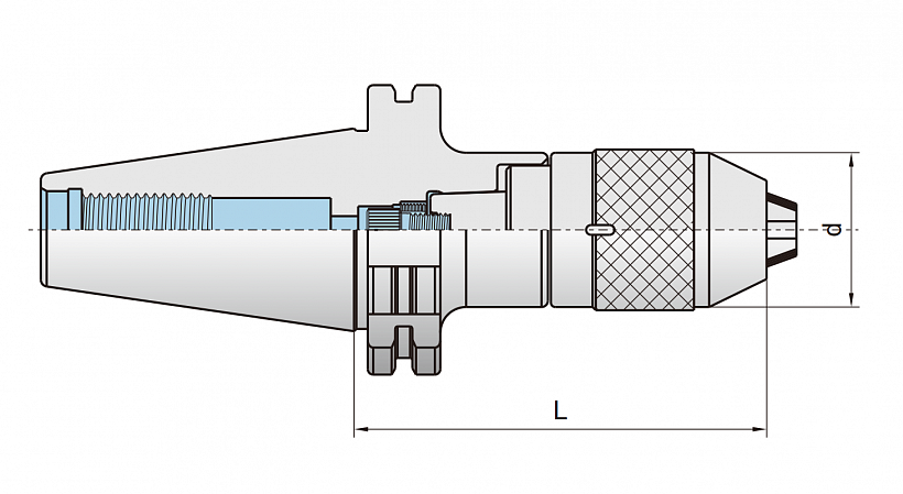 Сверлильный патрон KPU-JT40/JT50 