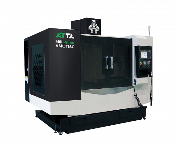 Вертикальный обрабатывающий центр ATTA Prime VMC1160 Fanuc 0i MF(5) с ременным приводом фото